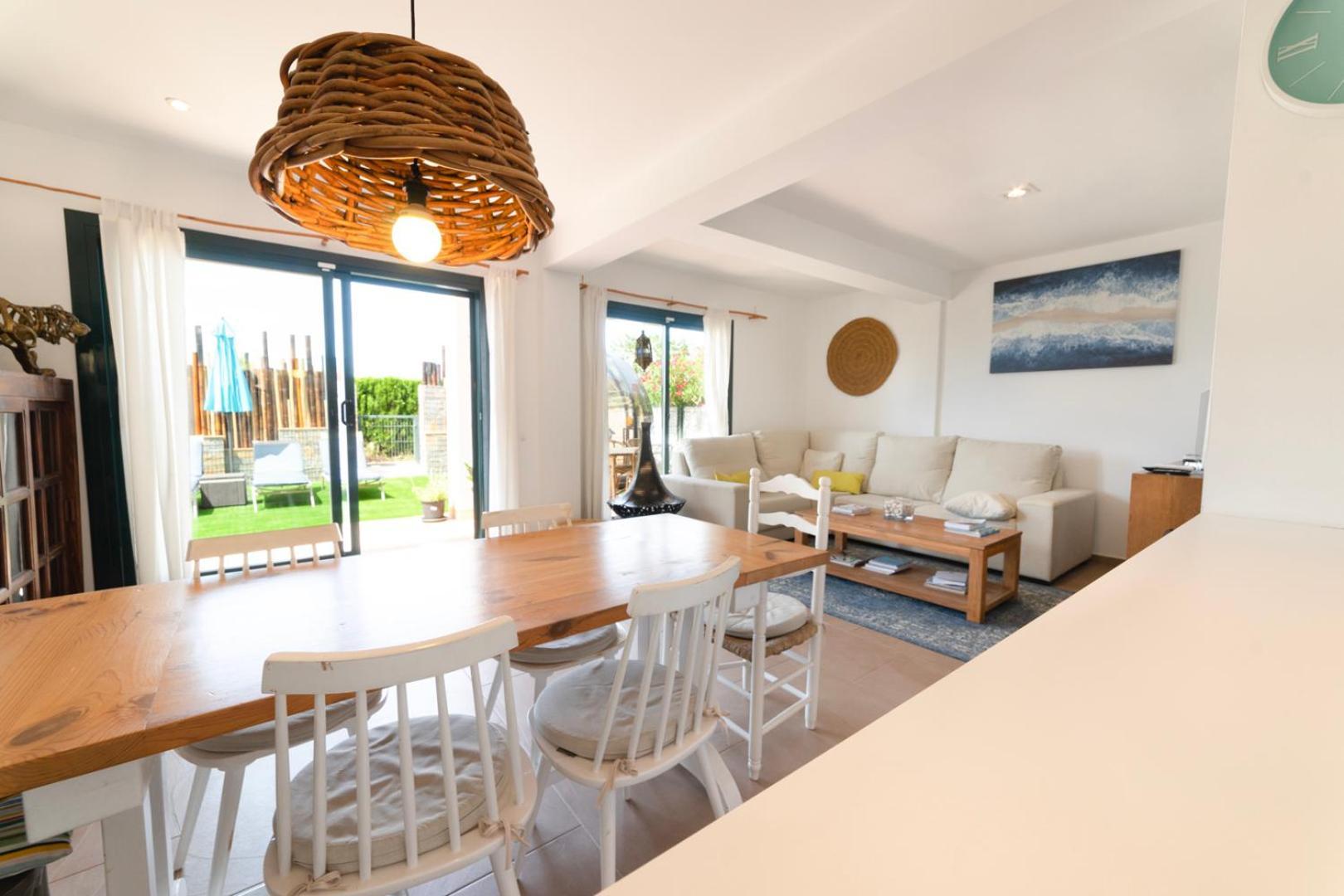 Sunset Sea View & Garden Cala Tarida 6p Max Ferienhaus *
